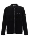 Stone Island Man Black Jackets In Multi