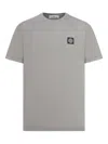Stone Island Cotton T-shirt In Grey