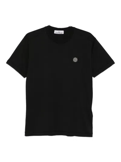 Stone Island Logo-patch Cotton T-shirt