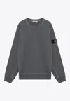 Stone Island Logo Patch Crewneck Sweatshirt
