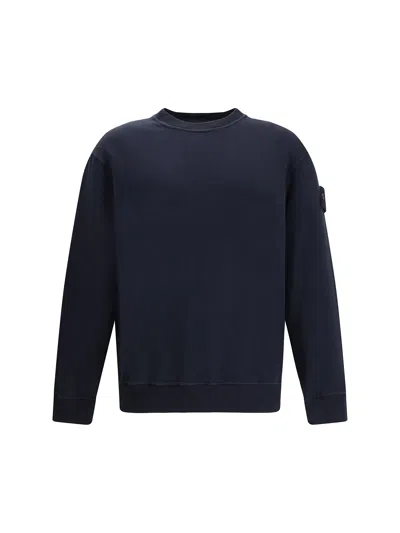 STONE ISLAND GHOST SWEATSHIRT IN STRETCH COTTON