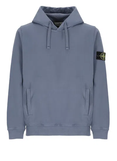 Stone Island Sweaters Blue