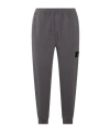 Stone Island Logo-patch Track Pants In Gray