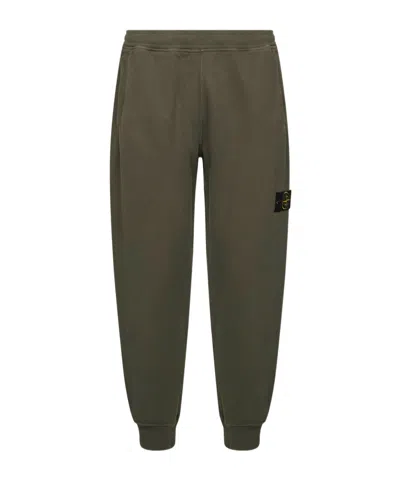 Stone Island Jogger Pants In Green