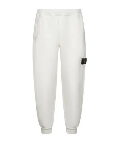STONE ISLAND STONE ISLAND LOGO PATCH ELASTICATED WAISTBAND TRACK PANTS