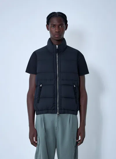 STONE ISLAND LOGO PATCH GILET