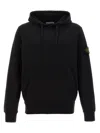 STONE ISLAND LOGO PATCH HOODIE