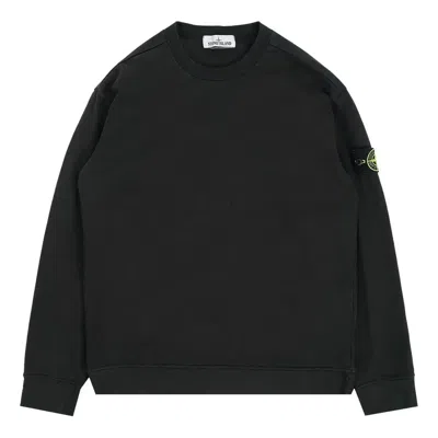 Stone Island Logo Patch Long-sleeve T-shirt 'black'