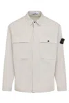 Stone Island Stretch Cotton Overshirt Jacket