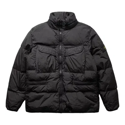 Stone Island Logo Patch Padded Jacket 'black'