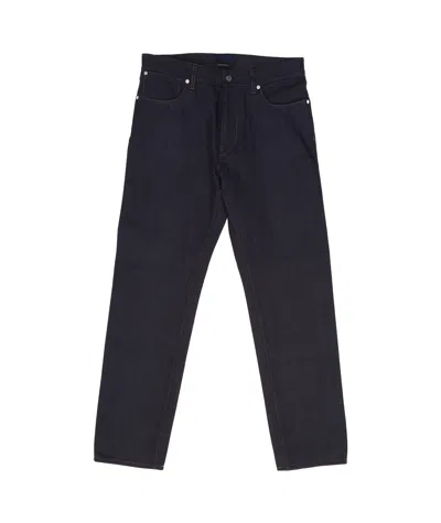 Stone Island Jeans With Belt Loops In Black