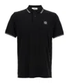 Stone Island Polo Shirt In Black
