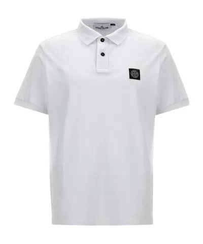 STONE ISLAND STONE ISLAND LOGO PATCH POLO SHIRT