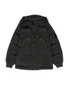 Stone Island Logo-patch Puffer Jacket In Gray