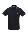 Stone Island Polo Shirt In Blue