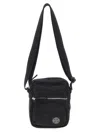 Stone Island Logo Patch Shoulder Strap Crossbody Bags Black