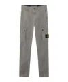 Stone Island Cargo Trousers With Patch Pockets In Brown