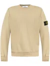 Stone Island Logo-patch Sweater In Neutrals