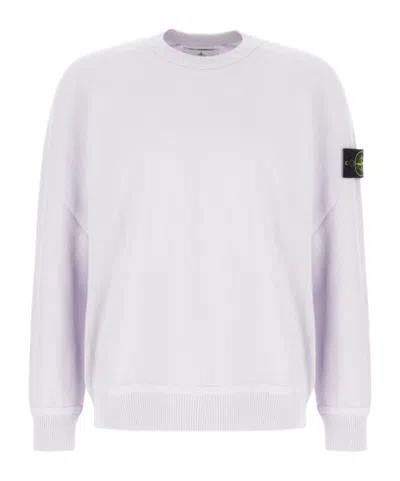 STONE ISLAND LOGO PATCH SWEATER