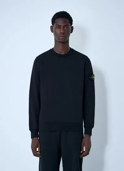 STONE ISLAND LOGO PATCH SWEATSHIRT