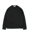 Stone Island Cotton Sweatshirt In Blue