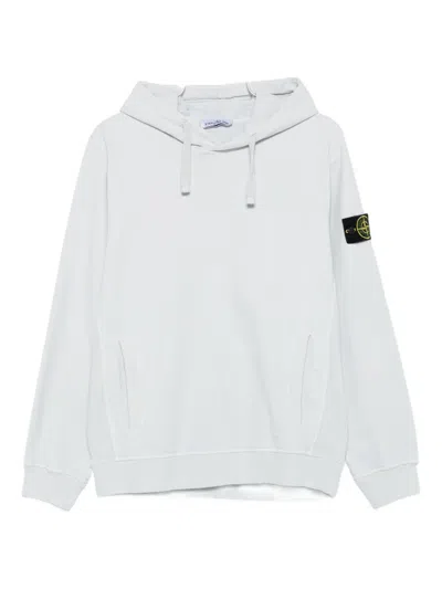 Stone Island Logo-patch Sweatshirt In Blue