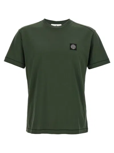 Stone Island Logo Patch T-shirt