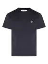 Stone Island Crew Neck Short Sleeves In Blue