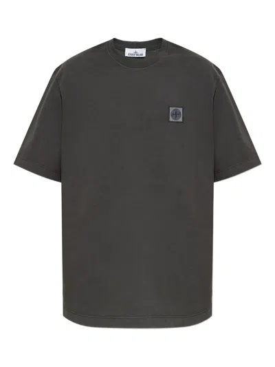 Stone Island Logo-patch T-shirt