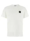 Stone Island Logo Patch T-shirt In Animal Print