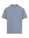 Stone Island Regular-fit T-shirt With Compass Patch In Multi