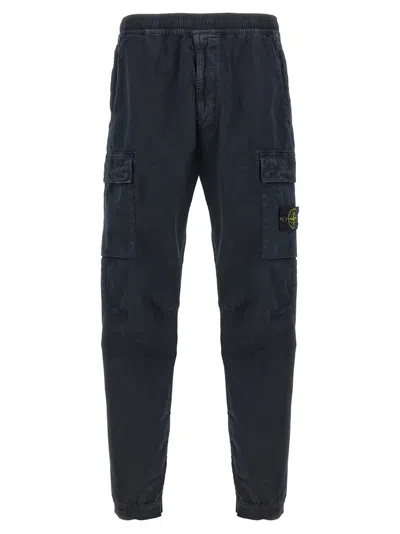 STONE ISLAND STONE ISLAND REGULAR TAPERED FIT CARGO PANTS