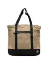 Stone Island Logo-patch Tote Bag In Pattern