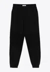 Stone Island Cotton Sweatpants In Black