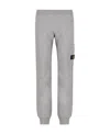 Stone Island Logo-patch Track Pants In Gray