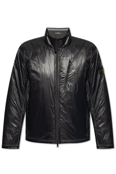 Stone Island Compass-badge Lightweight Padded Jacket In Black