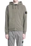 STONE ISLAND STONE ISLAND LOGO PATCH ZIP