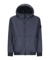 Stone Island Crinkle Reps Ny Light Puffer Jacket In Blue