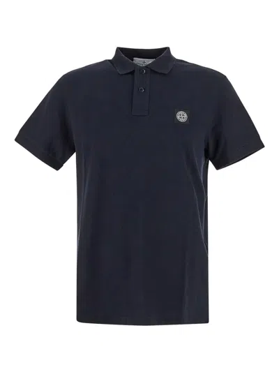 STONE ISLAND LOGO POLO