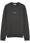 Stone Island Sweatshirt With Industrial Flow Print In Gray