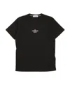Stone Island Regular Fit Graphic T-shirt With Archivio Print In Black