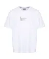 Stone Island Logo-print Cotton T-shirt In White