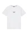 Stone Island Logo-print Organic Cotton-jersey T-shirt In White