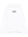 Stone Island Sweater With Logo In White