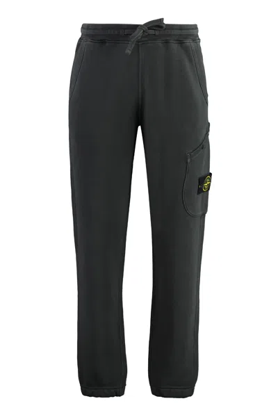 Stone Island Logo Print Sweatpants