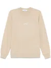 Stone Island Mens Desert Graphic-print Crewneck Cotton-jersey Sweatshirt In Neutral