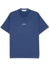 Stone Island Compass Camo T-shirt In Blue