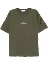 Stone Island Logo-print T-shirt In Green