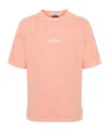 Stone Island Logo-print T-shirt In Red