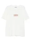Stone Island Regular-fit Short-sleeve T-shirt With Archive-inspired Print In White